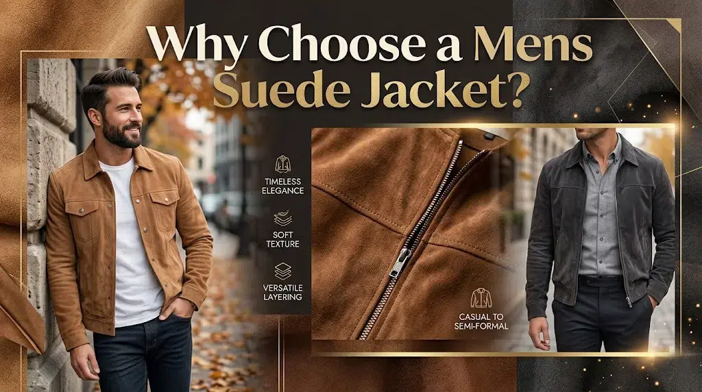 Why Choose a Mens Suede Jacket?