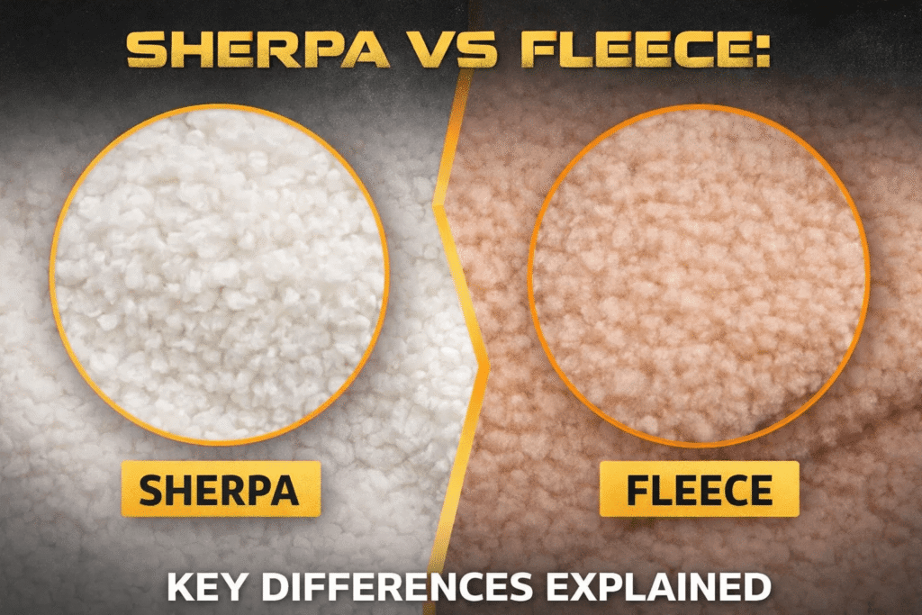 Sherpa vs Fleece: Key Differences Explained