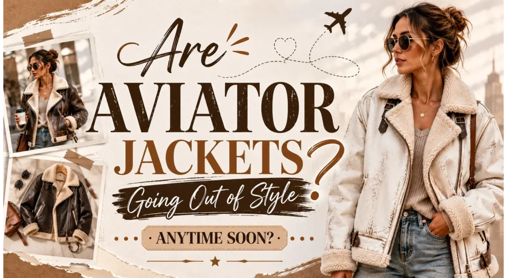 Are Aviator Jackets Going Out of Style Anytime Soon?