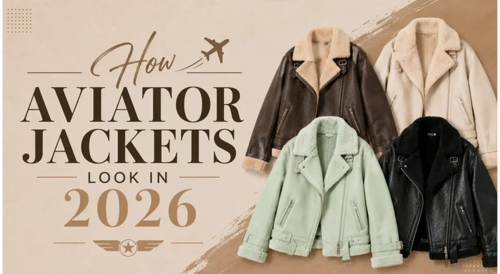 How Aviator Jackets Look in 2026