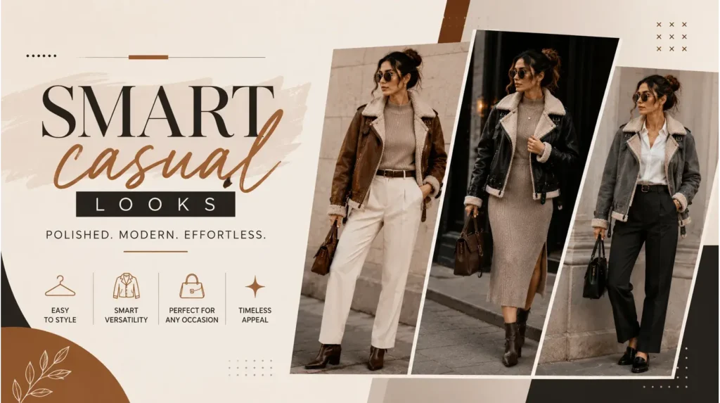 Smart casual looks