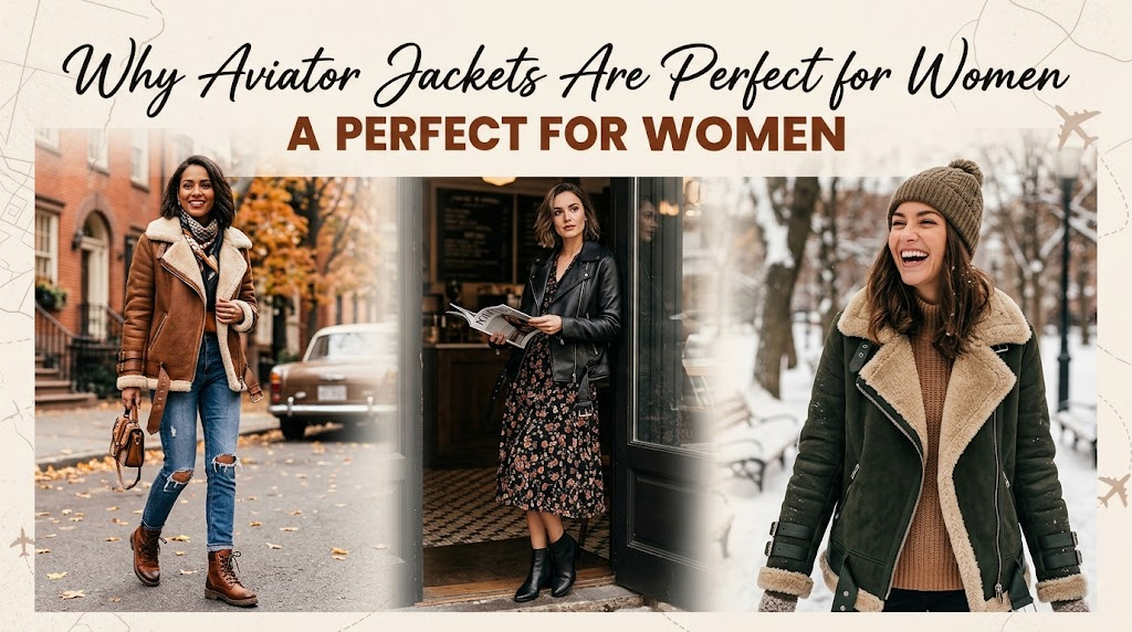 Why Aviator Jackets Are Perfect for Women