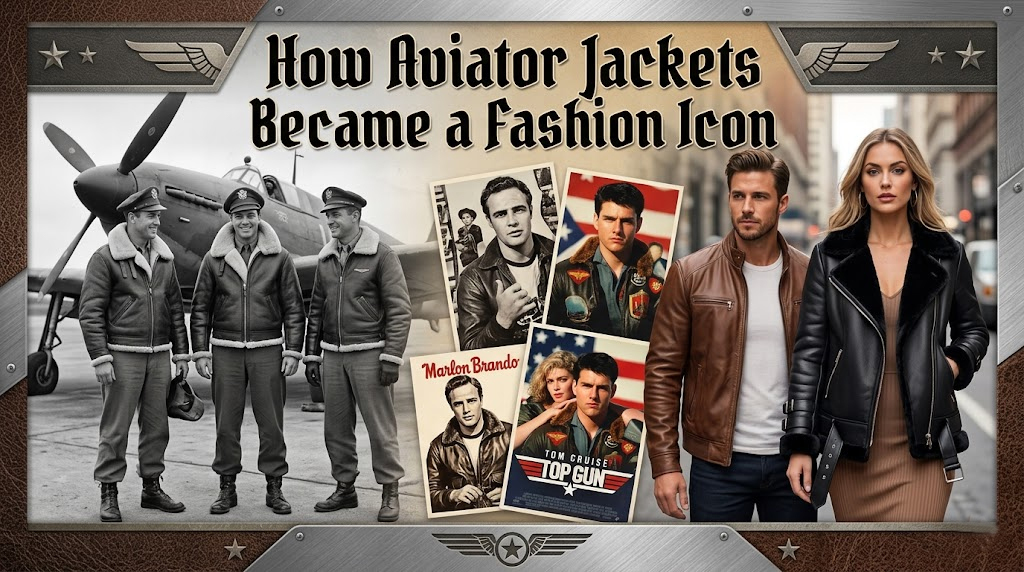 How Aviator Jackets Became a Fashion Icon
