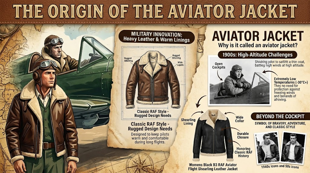 The Origin of the Aviator Jacket