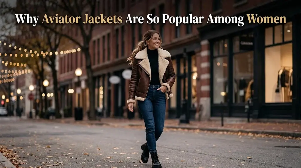 Why Aviator Jackets Are So Popular Among Women