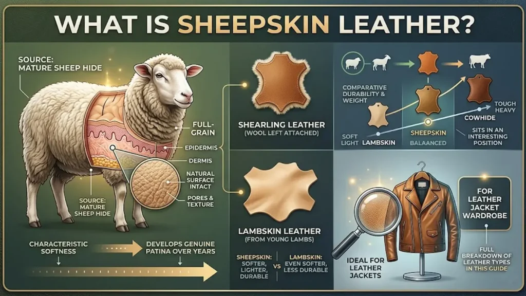 What Is Sheepskin Leather?