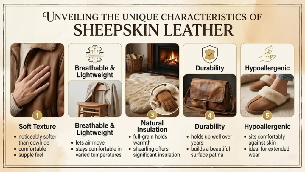 Characteristics of Sheepskin Leather