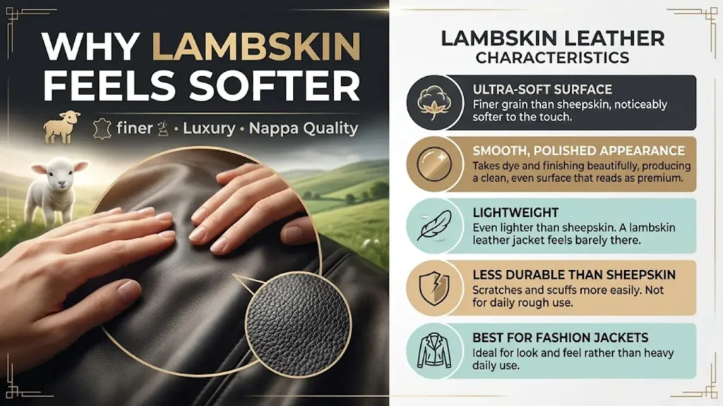 Why Lambskin Feels Softer