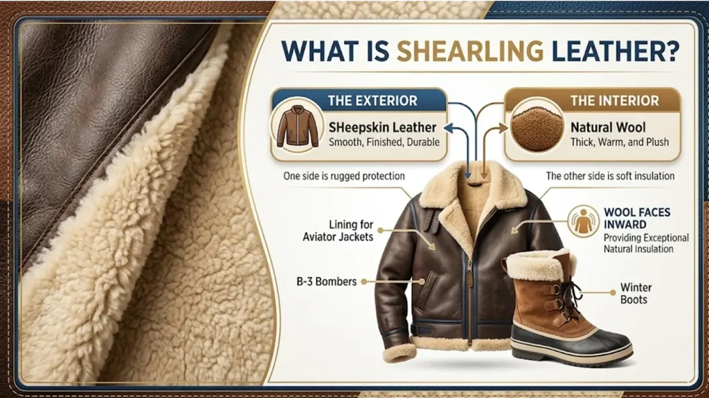 What Is Shearling Leather?