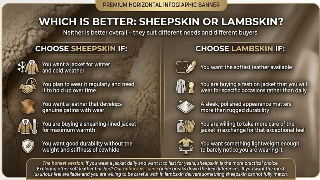 Which Is Better: Sheepskin or Lambskin?