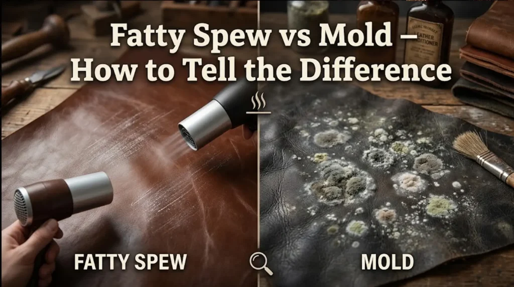 Fatty Spew vs Mold - How to Tell the Difference