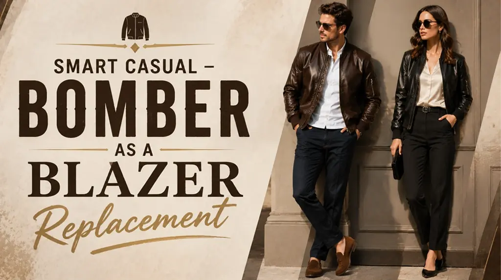 Smart Casual - Bomber as a Blazer Replacement