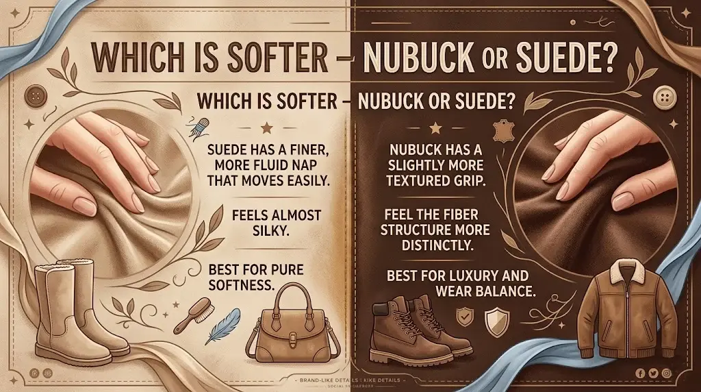 Which Is Softer – Nubuck or Suede?