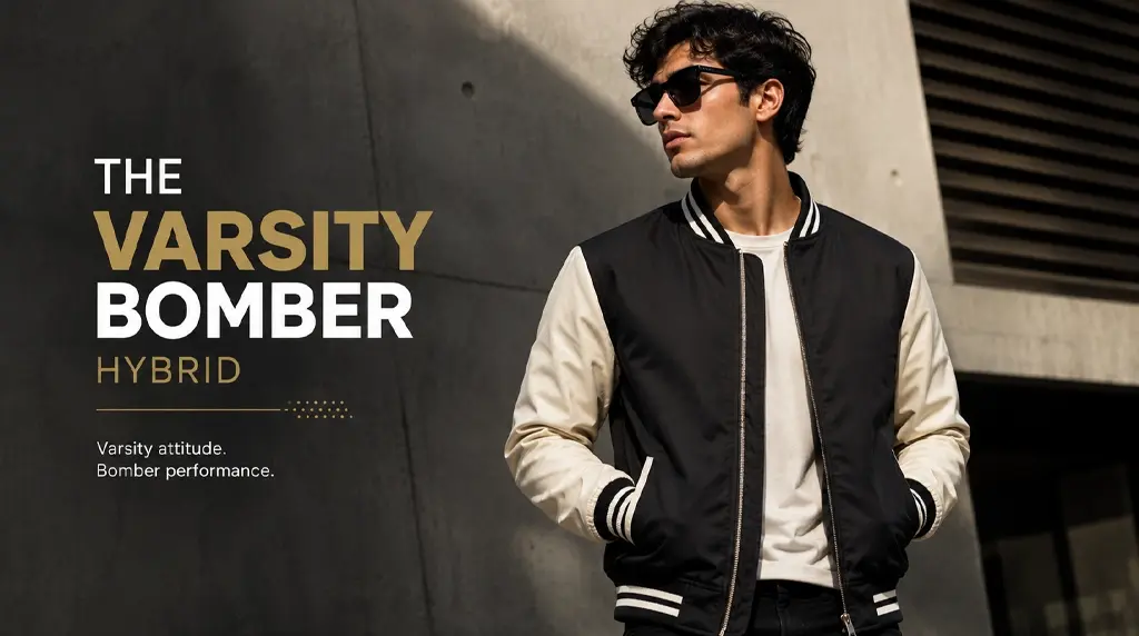 The Varsity Bomber Hybrid