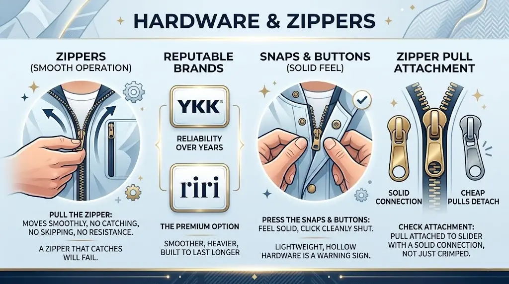 Hardware and Zippers