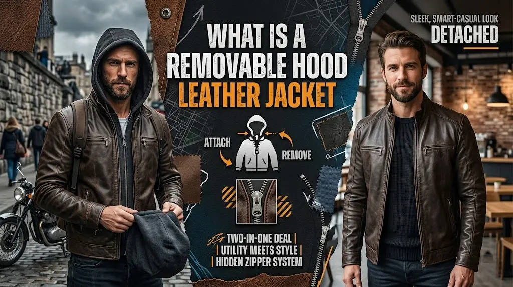 What Is a Removable Hood Leather Jacket?