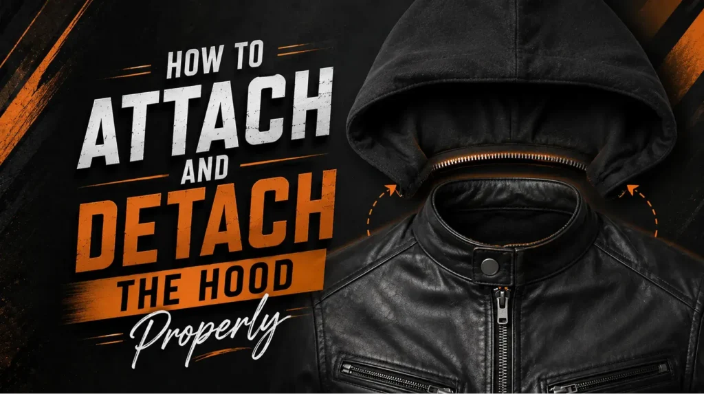 How to Attach and Detach the Hood Properly