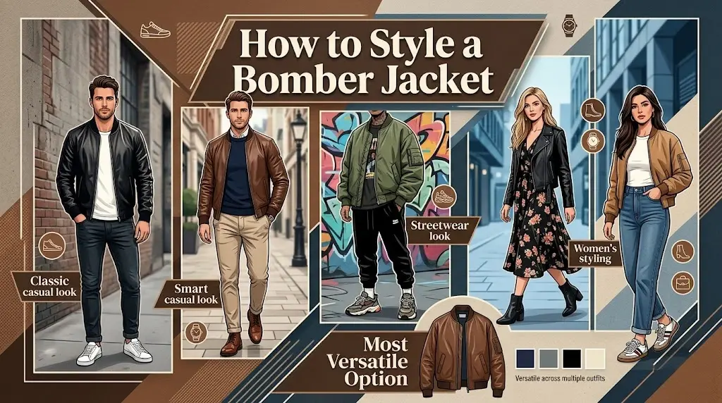 How to Style a Bomber Jacket