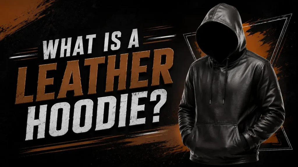 What Is a Leather Hoodie?