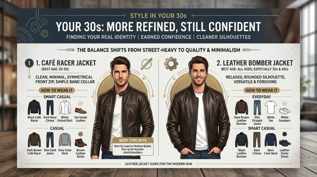 In Your 30s: More Refined, Still Confident