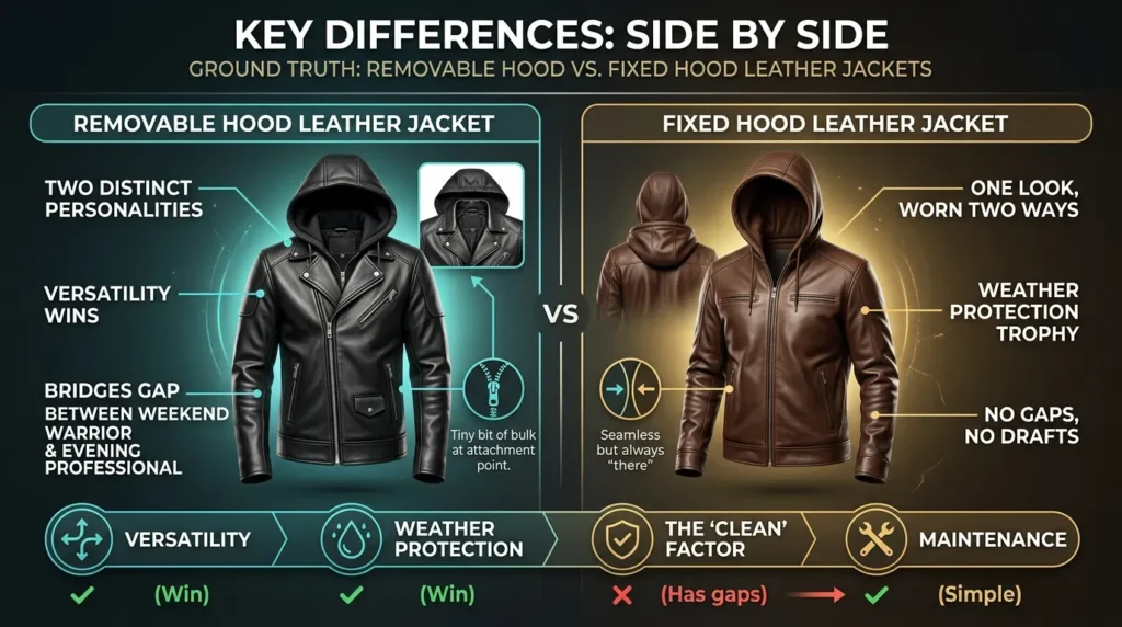 Key Differences: Side by Side