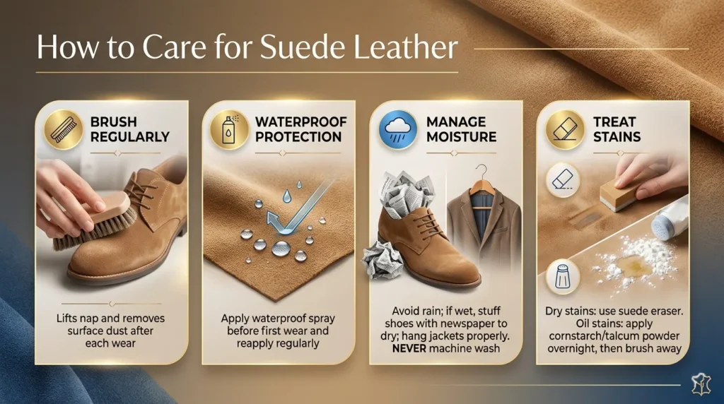 How to Care for Suede Leather
