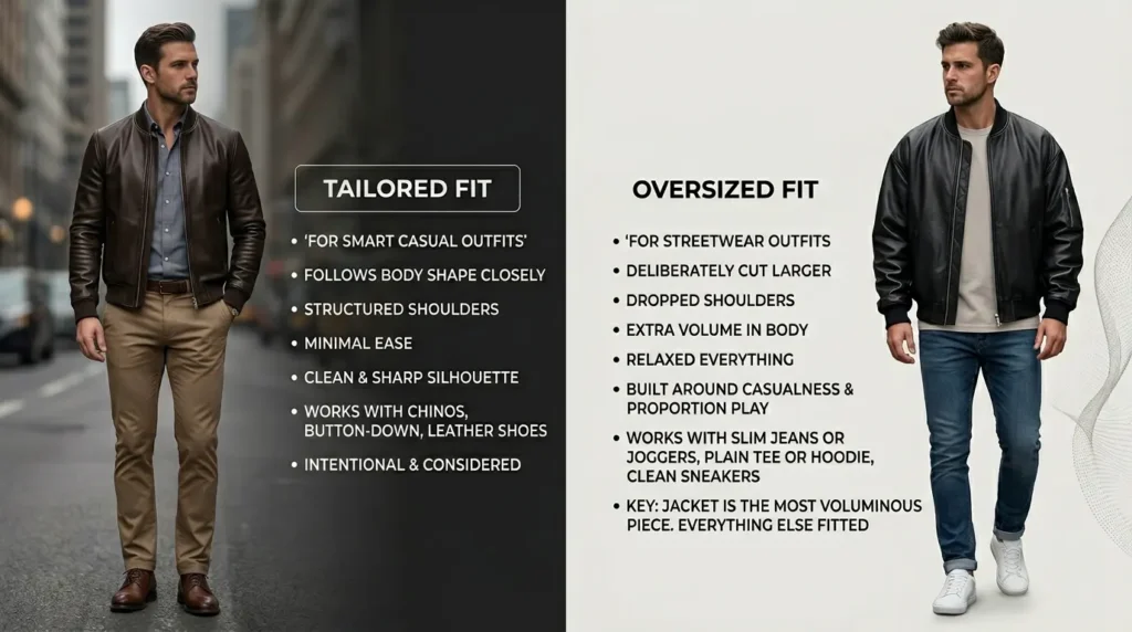 Tailored Fit vs Oversized Fit: Which Is Right for You?