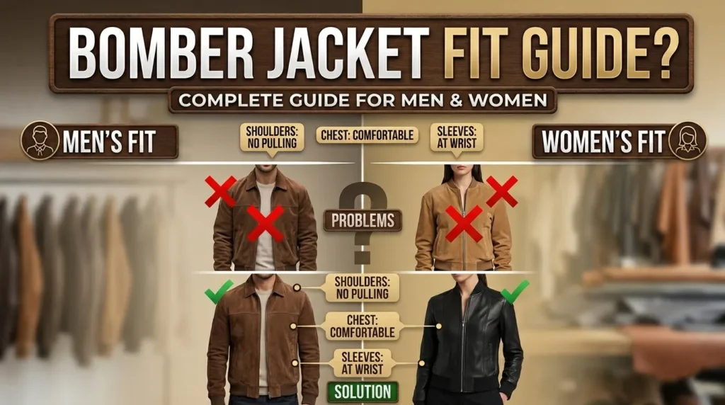 How Should a Bomber Jacket Fit: Complete Guide for Men and Women