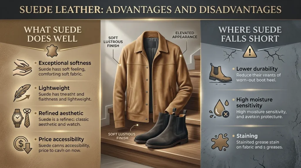 Suede Leather: Advantages and Disadvantages
