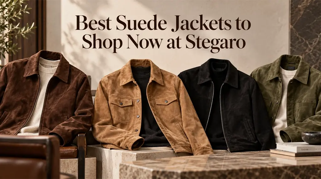 Best Suede Jackets to Shop Now at Stegaro