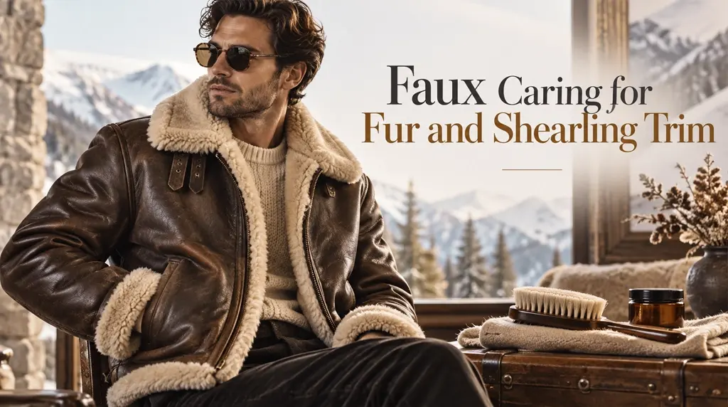Caring for Fur and Shearling Trim