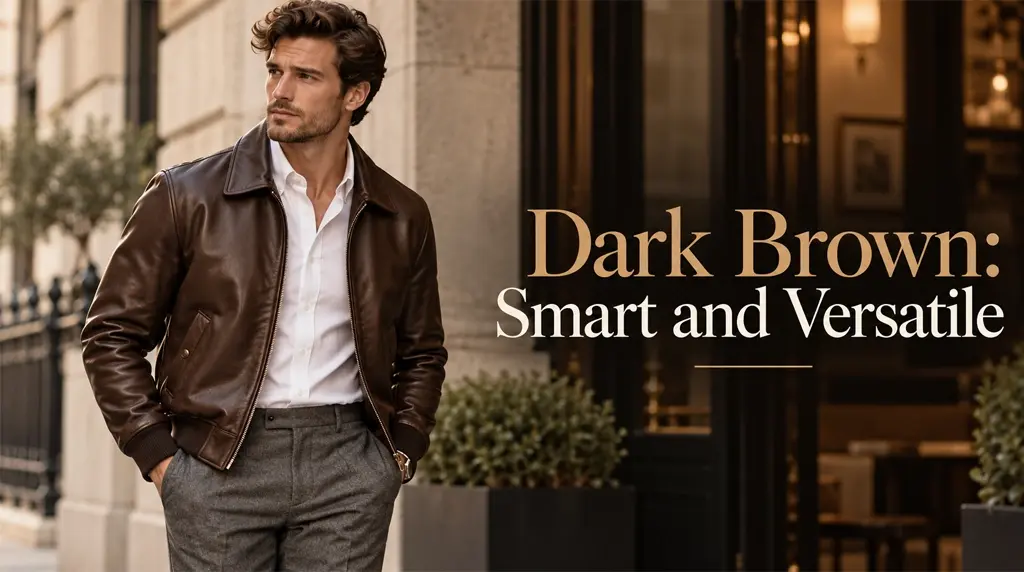 Dark Brown: Smart and Versatile