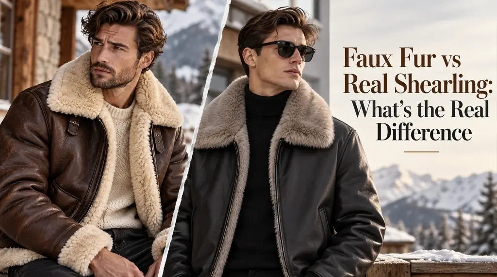 Faux Fur vs Real Shearling: What's the Real Difference