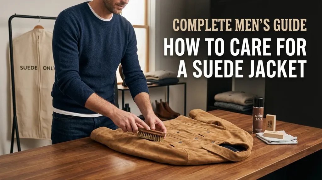How to Care for a Suede Jacket: Complete Men's Guide