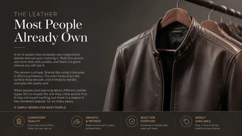 The Leather Most People Already Own