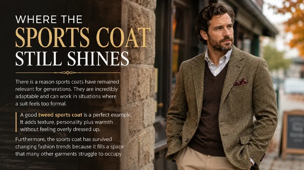 Where the Sports Coat Still Shines