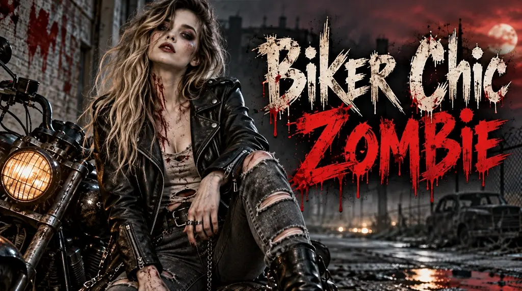 Biker Chic Zombie