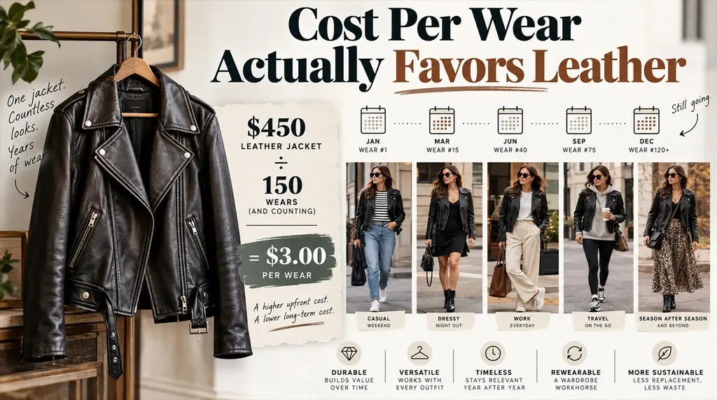Cost Per Wear Actually Favors Leather
