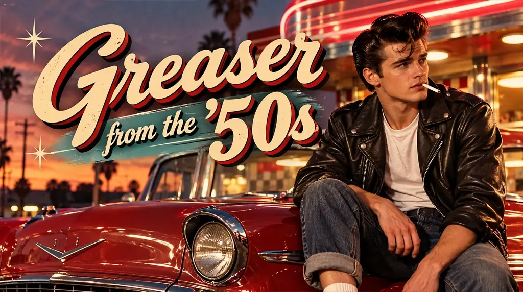 3. Greaser from the '50s