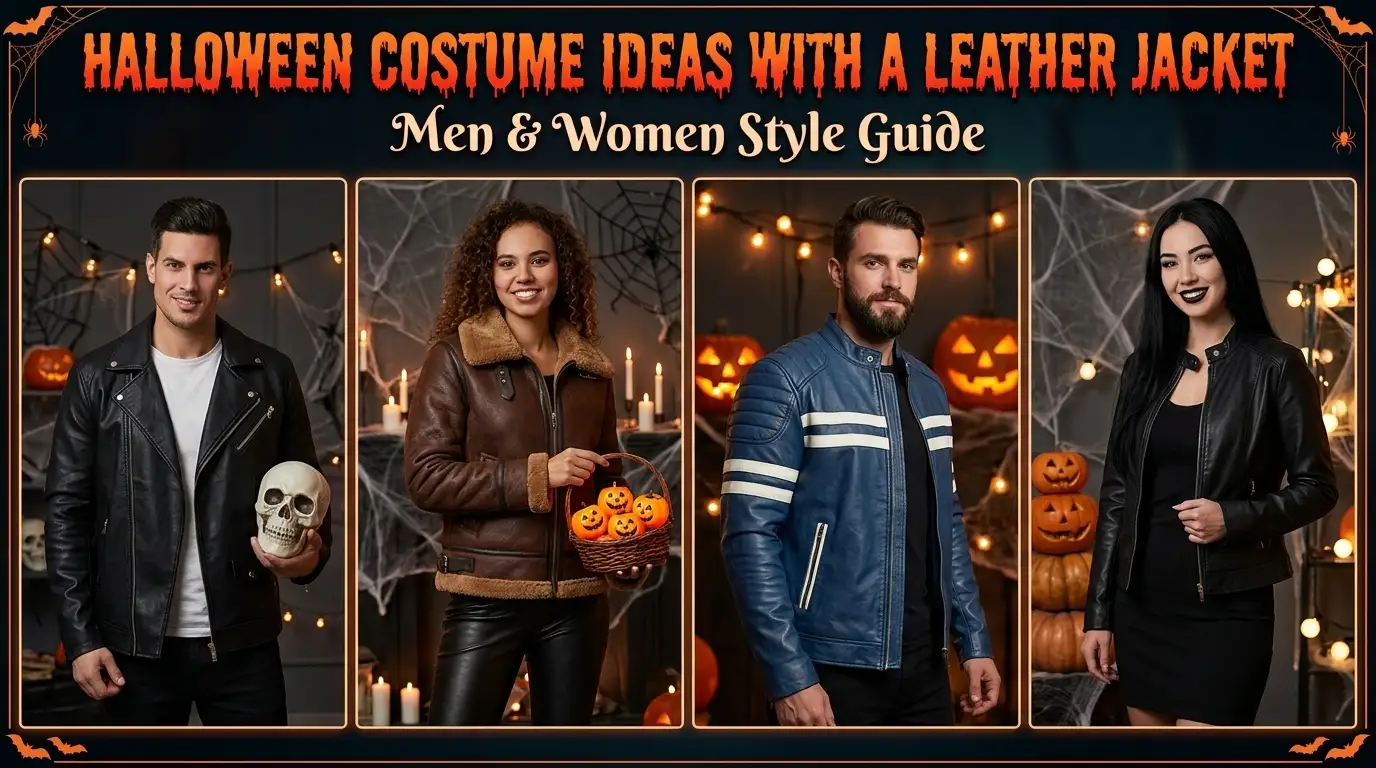 Halloween Costume Ideas with a Leather Jacket: Men & Women Style Guide