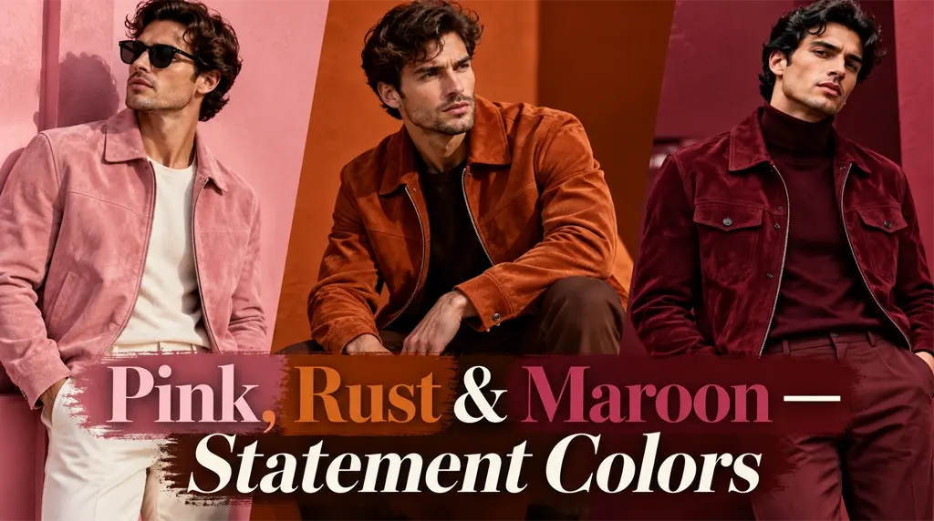 Pink, Rust & Maroon: Statement Colors