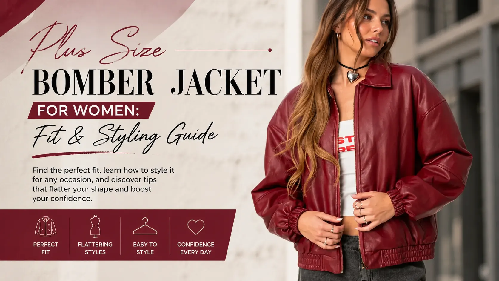 Plus Size Bomber Jacket for Women: Fit & Styling Guide