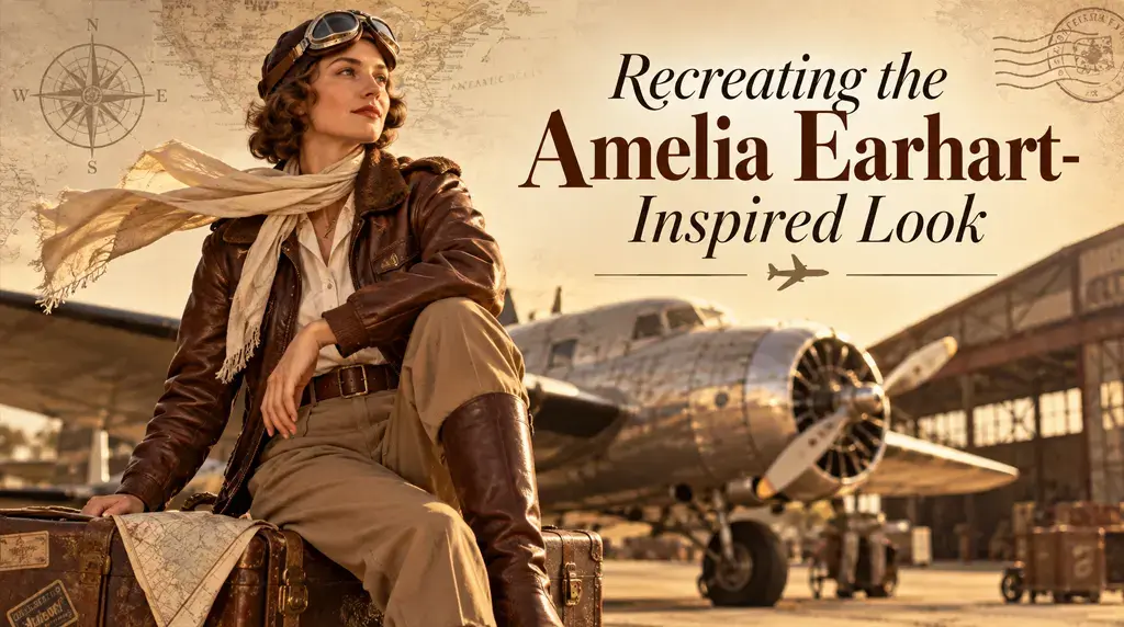 Recreating the Amelia Earhart-Inspired Look