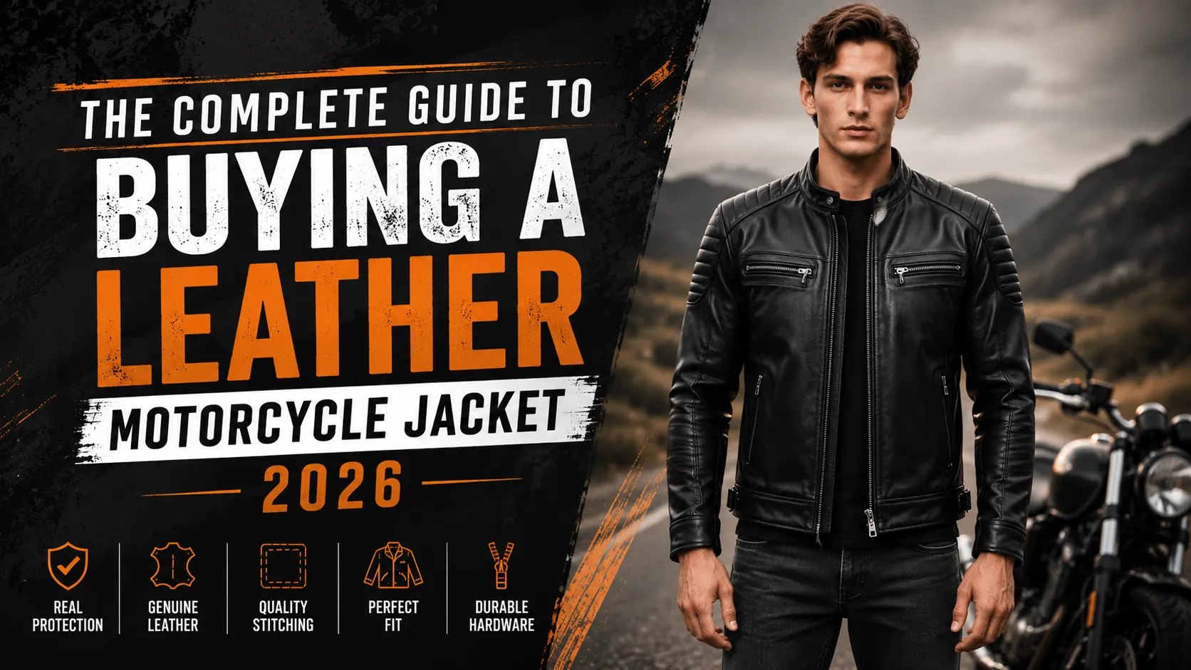 The Complete Guide to Buying a Leather Motorcycle Jacket (2026)