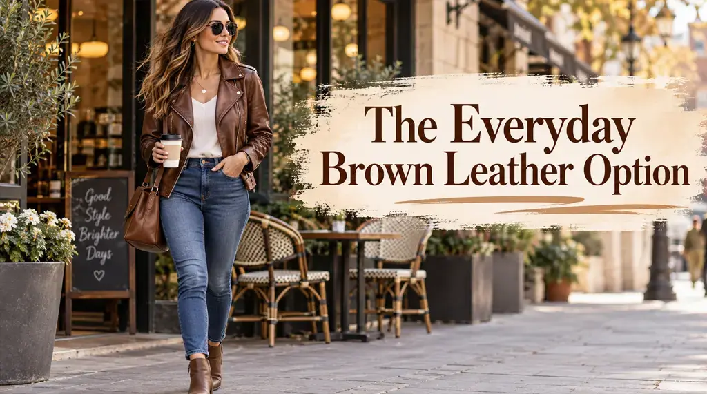 The Everyday Brown Leather Option