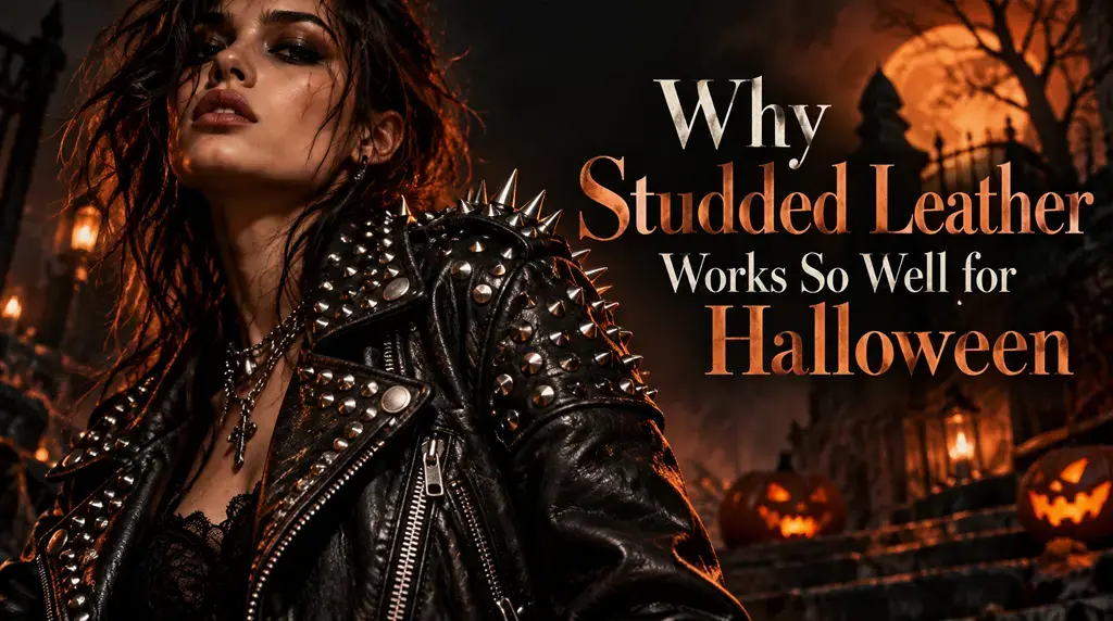 Why Studded Leather Works So Well for Halloween