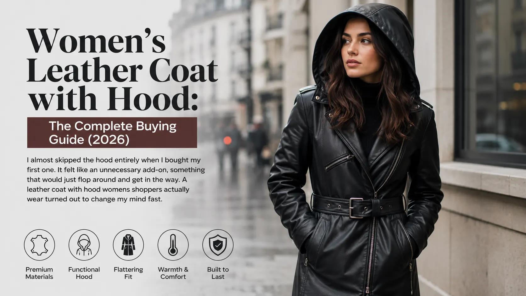 Women's Leather Coat with Hood: The Complete Buying Guide (2026)