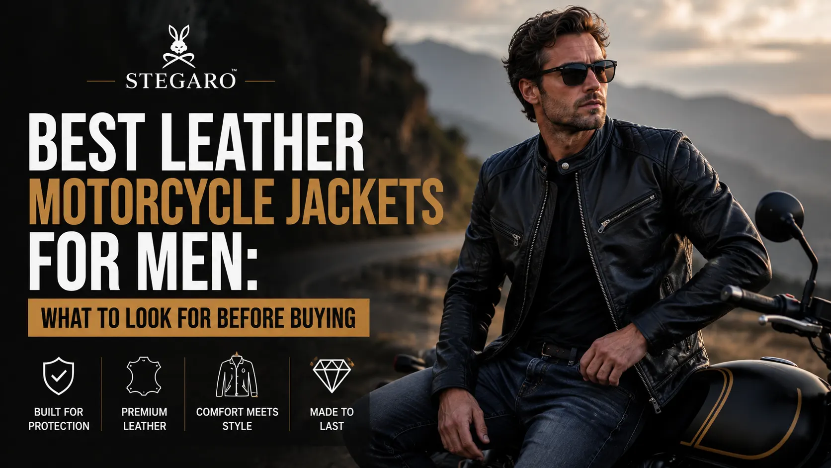 Best Leather Motorcycle Jackets for Men: What to Look for Before Buying