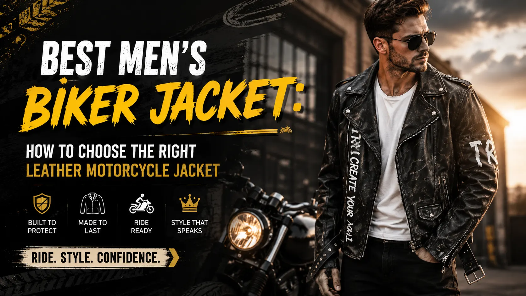 Best Men's Biker Jacket: How to Choose the Right Leather Motorcycle Jacket