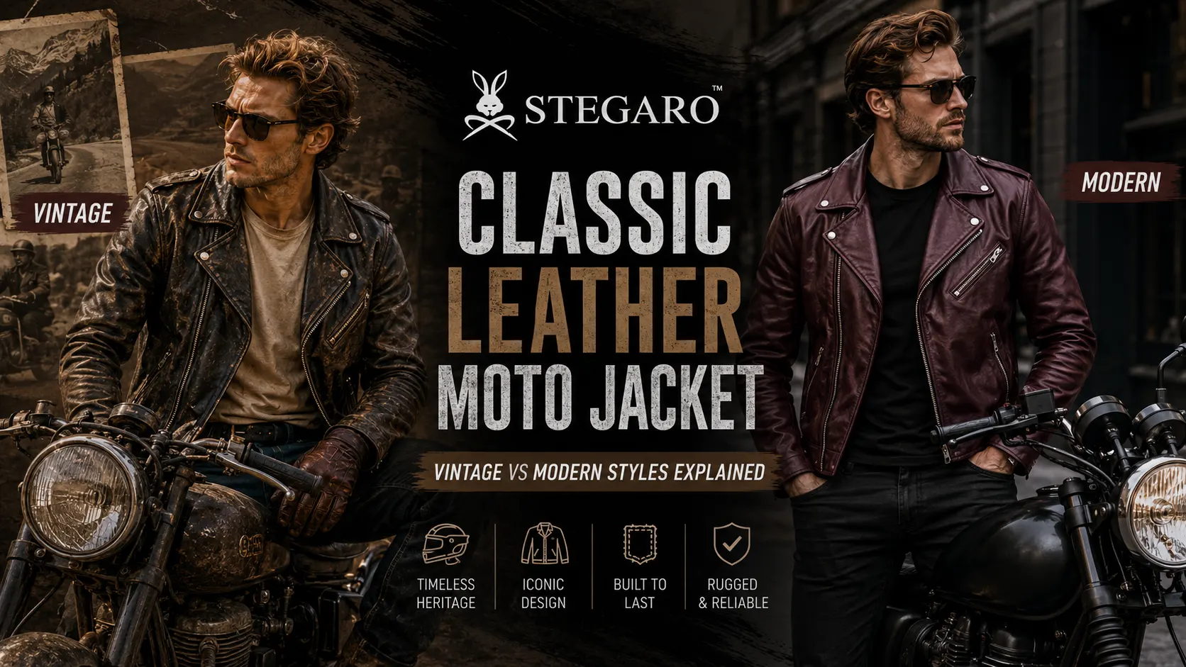 Classic Leather Moto Jacket: Vintage vs Modern Styles Explained
